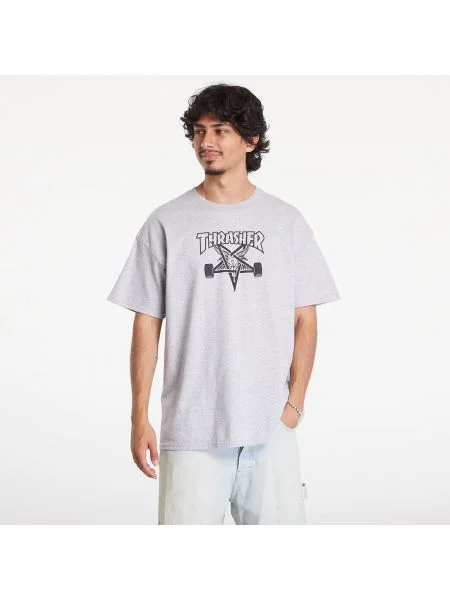 Tricou Thrasher Skategoat T-Shirt Gray L