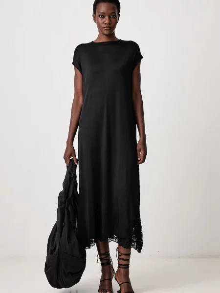 Vetements Negligee rochie simplă cu vâscoză