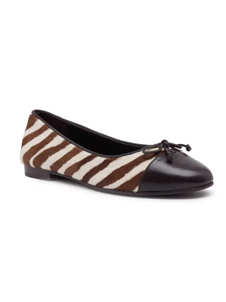 Bőr zárt baseball sapka Tory Burch barna