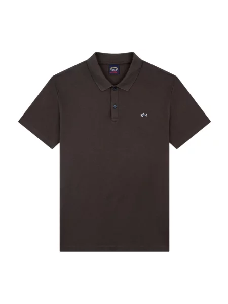 Koszulka polo Paul & Shark brązowa