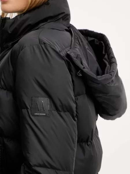 Пуховик Armani Exchange черный