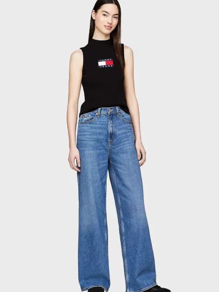 Топ Tommy Jeans чорний