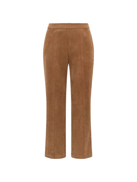 Pantaloni Maliparmi de catifea cord maro