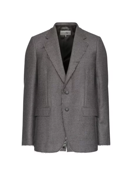 Vuneni odijelo Mm6 Maison Margiela siva
