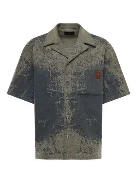 Cămașă Amiri cu model paisley gri
