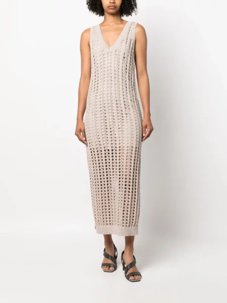 Megztas maxi suknele Brunello Cucinelli