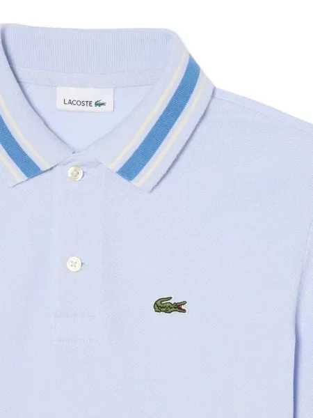 Koszulka polo dziecięca Lacoste niebieska