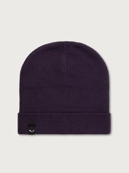 Salewa beanie cu lână Puez Marino Beanie violet