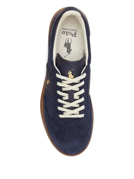 Chiloți Polo Ralph Lauren din țesătură twill cu autograf cu glugă albastru