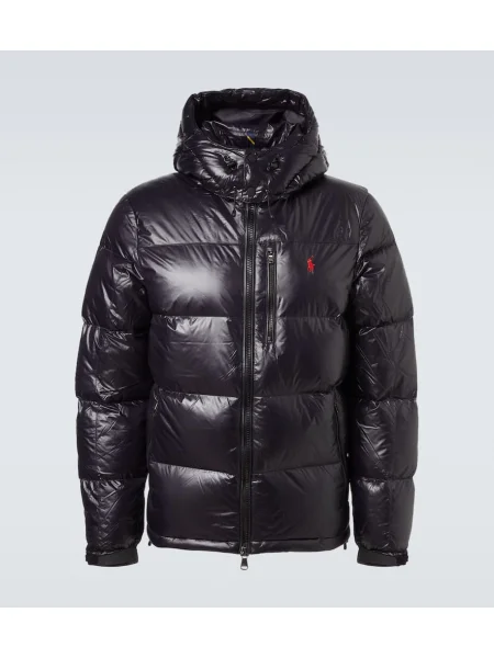 Пухено яке Polo Ralph Lauren черно