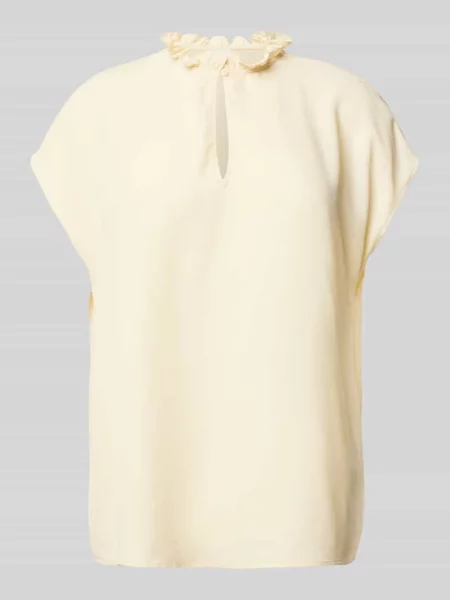 Bluzka o kroju regular fit z wycięciem w kształcie łezki Jake*s Collection