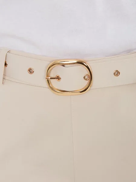 Pantaloni Rue Paris alb