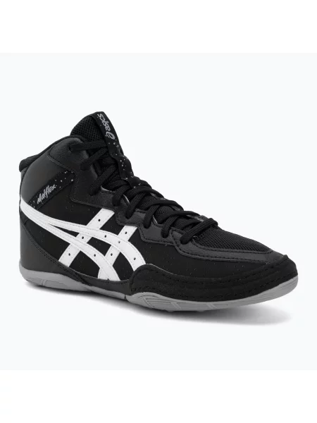 Încălțăminte de lupte pentru copii ASICS Matflex 8 GS black/white alb