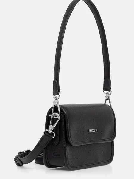 LACOSTE Taška cez rameno Elegance' čierna