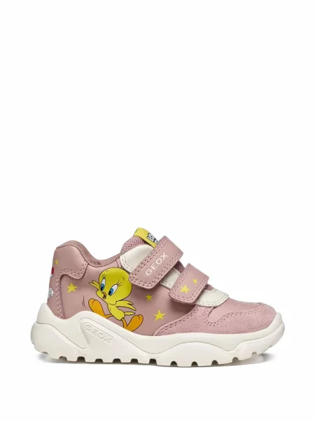 Sneakersy dziecięce Geox różowe