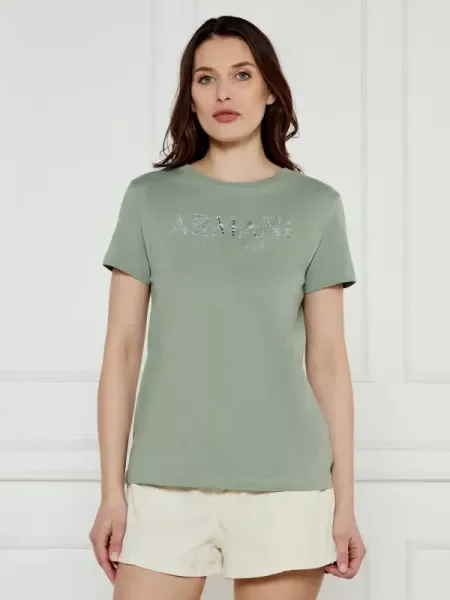 Armani Exchange Póló zöld
