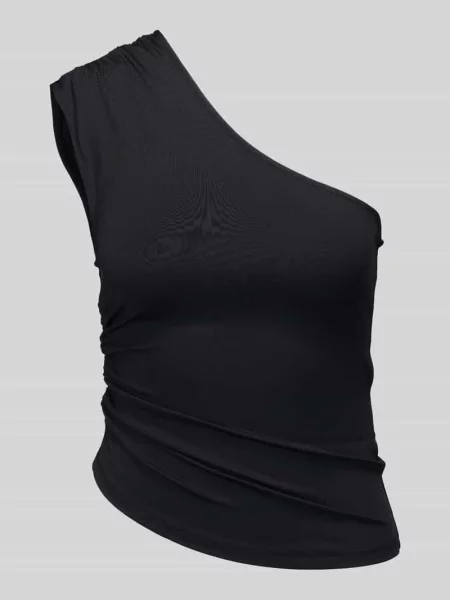 Top Pieces z odkrytymi ramionami czarny
