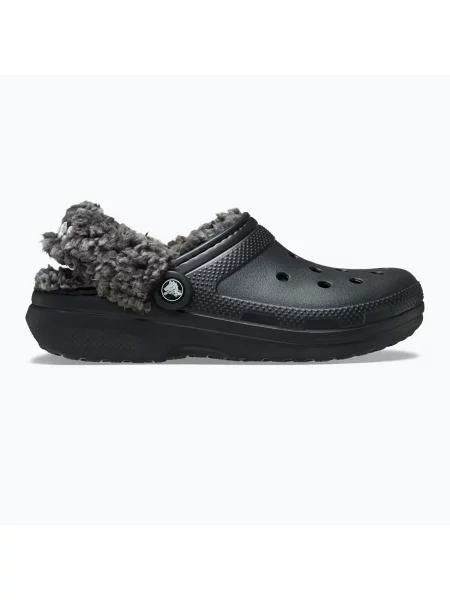 Fleecová klasická fleecová mikina Crocs čierna