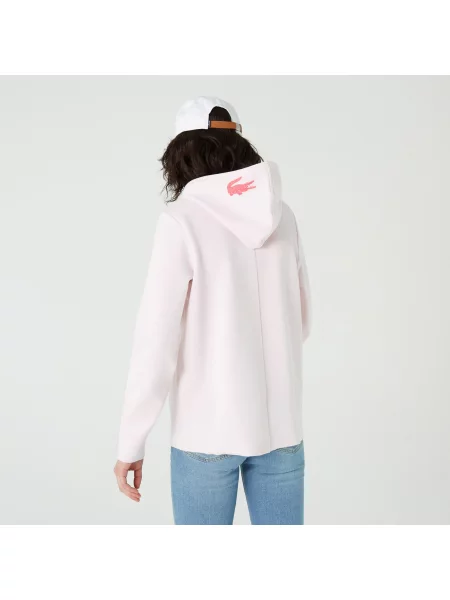 Lacoste толстовка рожева