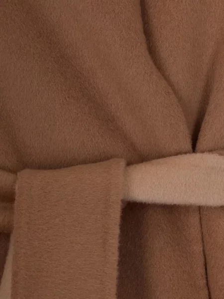 Cu centură palton Max Mara maro