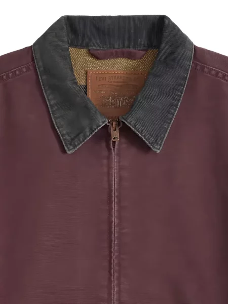 Gulerat geacă Levi's® de catifea cord maro