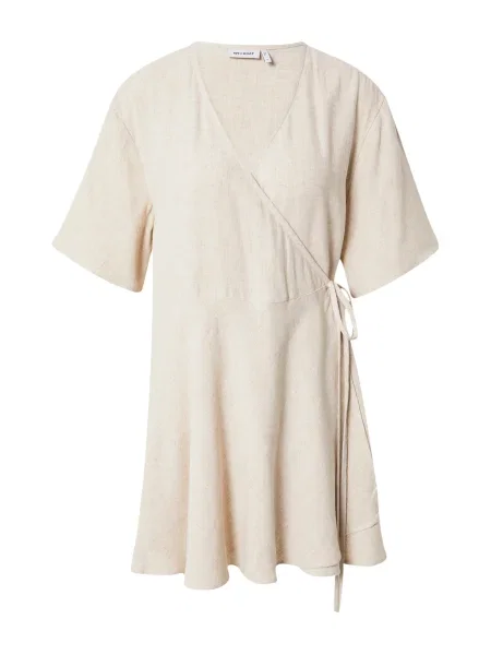 WEEKDAY Rochie Kimberly lână alb