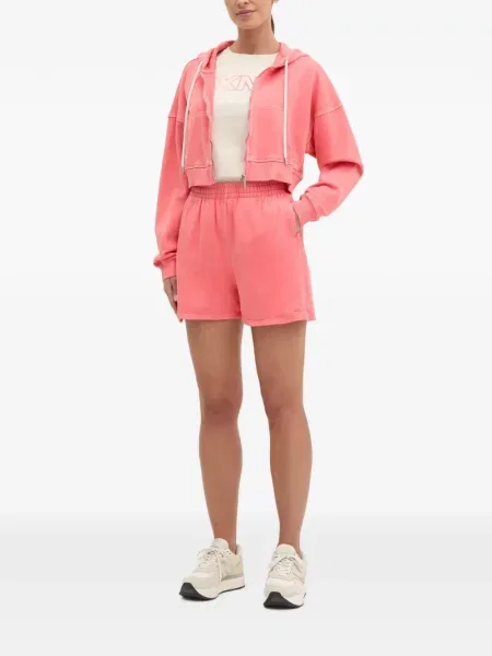 Decupat hanorac cu glugă Dkny roz