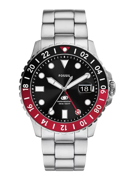 Fossil Ceas Argintiu negru