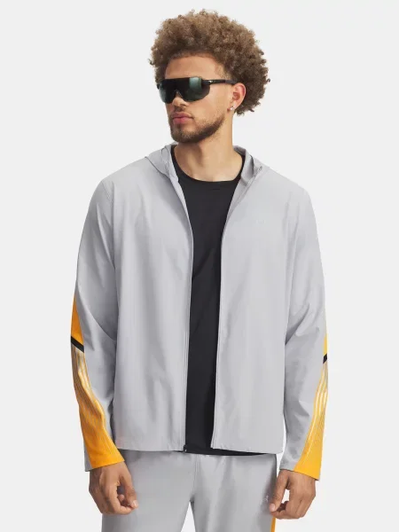 Geacă Under Armour cu glugă negru