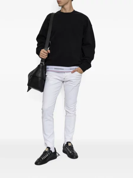 Pulover Dsquared2 cu autograf negru
