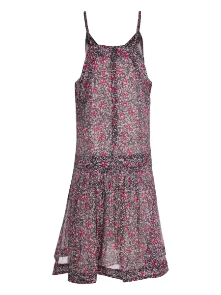 Rochie Marant Etoile cu model floral de costum negru