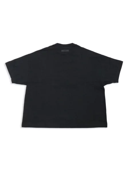 Тениска Fear Of God Essentials с принт черно