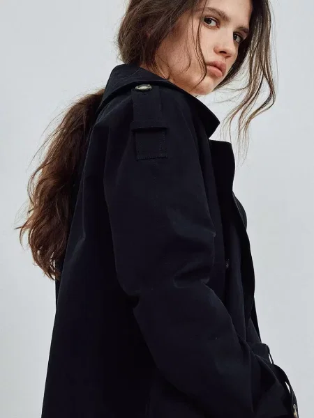 Куртка MUUV. THEA демісезонна oversize чорний