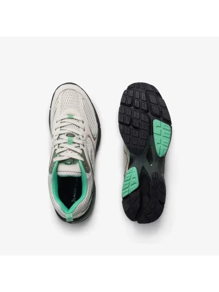 Кроссовки Lacoste бежевые