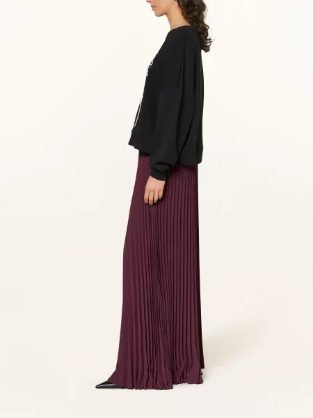 Ted Baker Spodnie Plisowane Oxblood rot