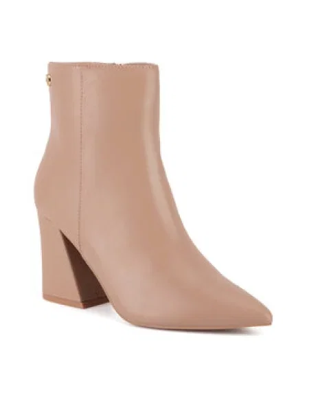 Nine West Polokozačky béžová