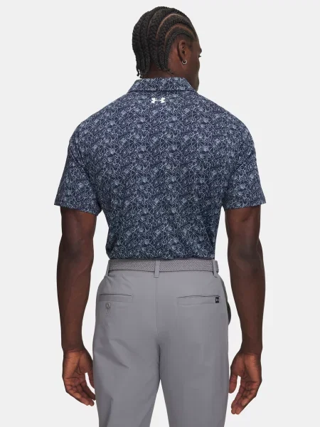 Polo majica Under Armour siva