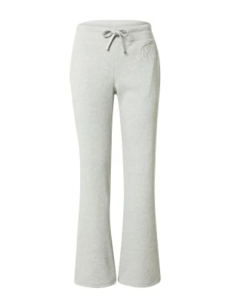 GAP Pantaloni gri amestecat alb