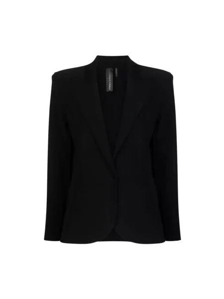 Marynarka Norma Kamali na rzep czarna