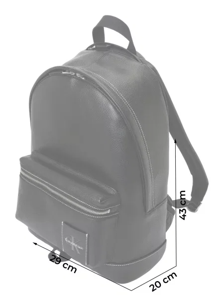 Calvin Klein rucsac pentru bărbați cu imitație de piele negru
