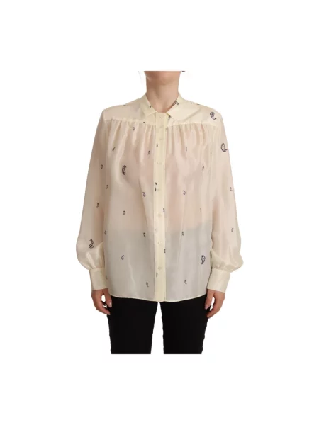 Długa koszula z długim rękawem Aspesi z długim rękawem beżowa