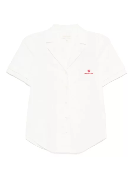 Siuvinėta marškiniai Shushu/tong balta