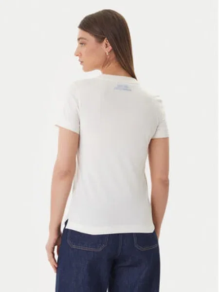 Guess Póló Ekru Regular Fit