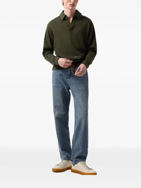 Gulerat tricou polo Bogner verde