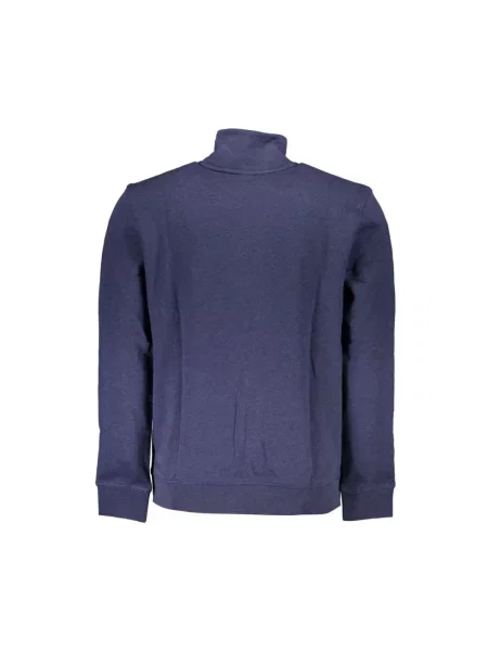 Lniana bluza Hugo Boss elegancka niebieska
