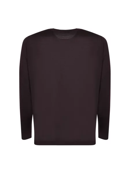 Sweter Dell'oglio wełniany czerwony
