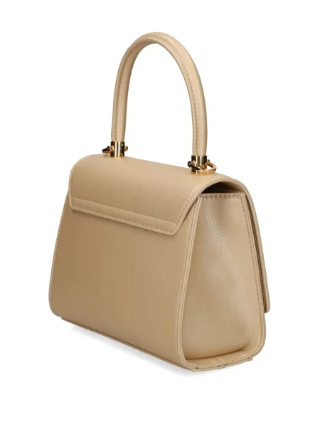 Torbica Love Moschino s autogramom zlatna