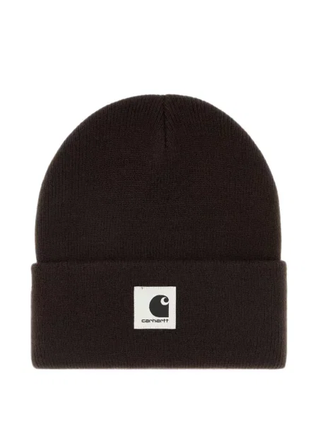 Căciulă Carhartt Wip cu autograf maro