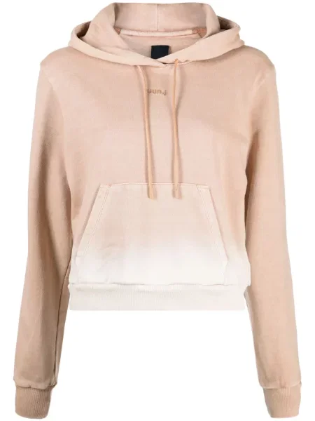 Haftowana bluza z kapturem Juun.j brązowa