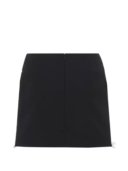 Fusta mini Moschino cu funde negru